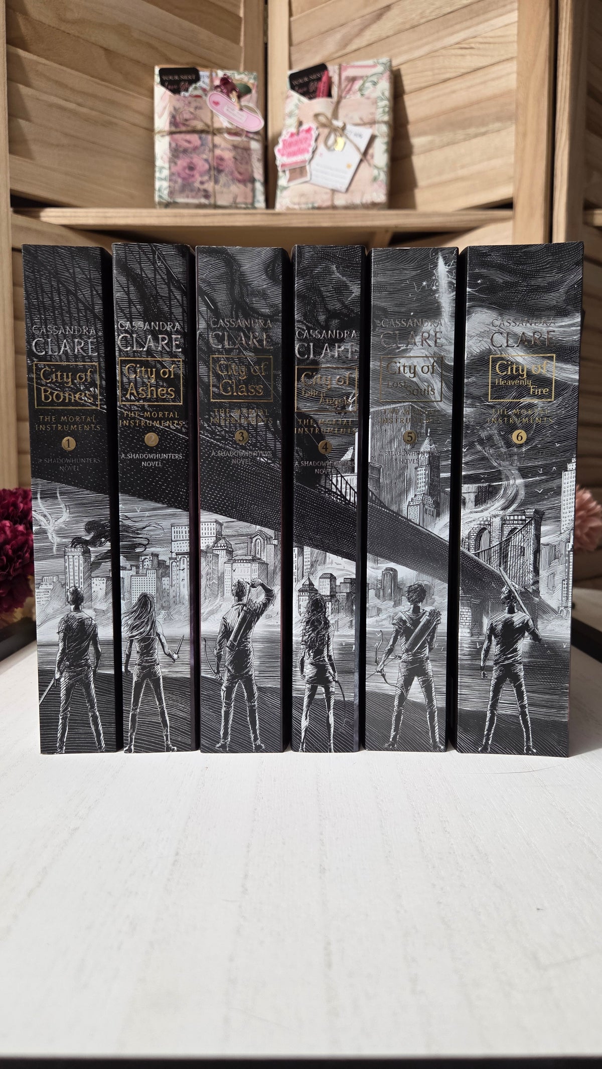 The Mortal Instruments Collector's Paperback Set (Books 1–6) | Matching Spine Artwork