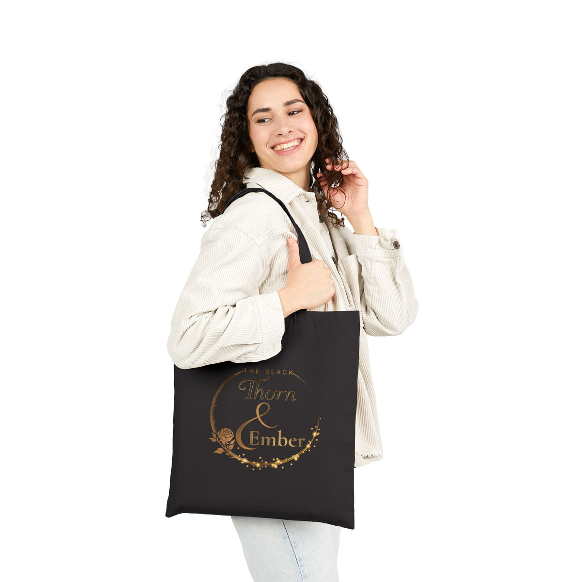 The Black Thorn & Ember Signature Tote